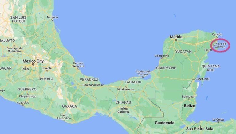 Location of Playa del Carmen: An Overview