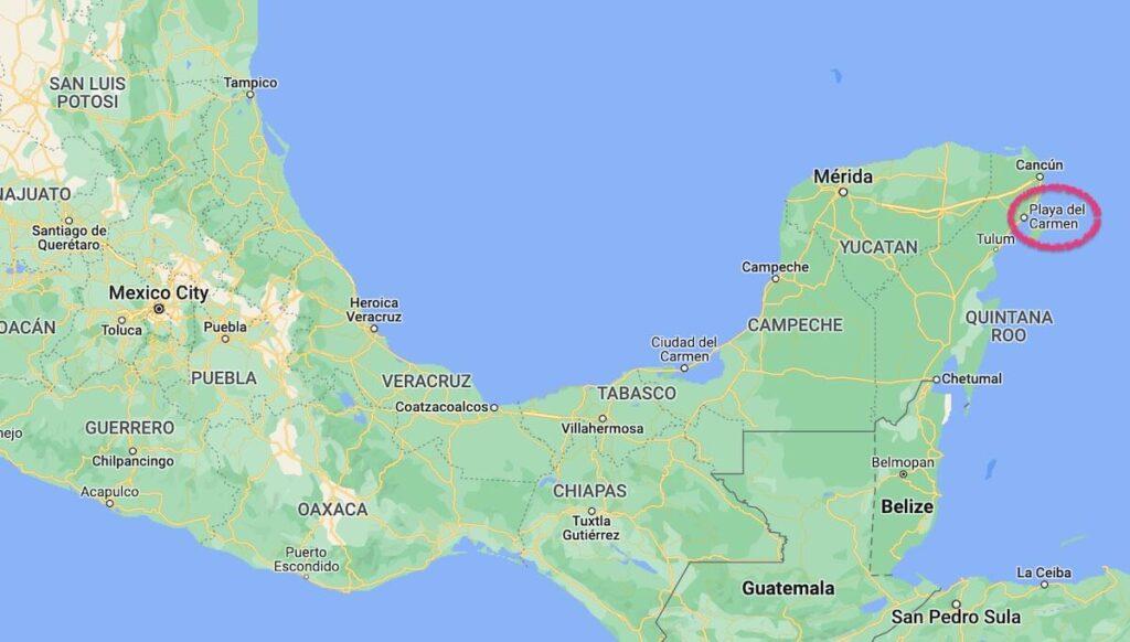 Location of Playa del Carmen: An Overview